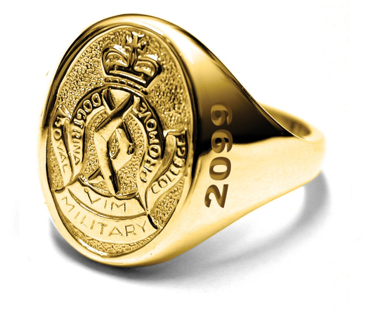 RMC Graduation Ring - Style A - 9ct Yellow Gold RMC Graduation Ring - Style A - 9ct Yellow Gold