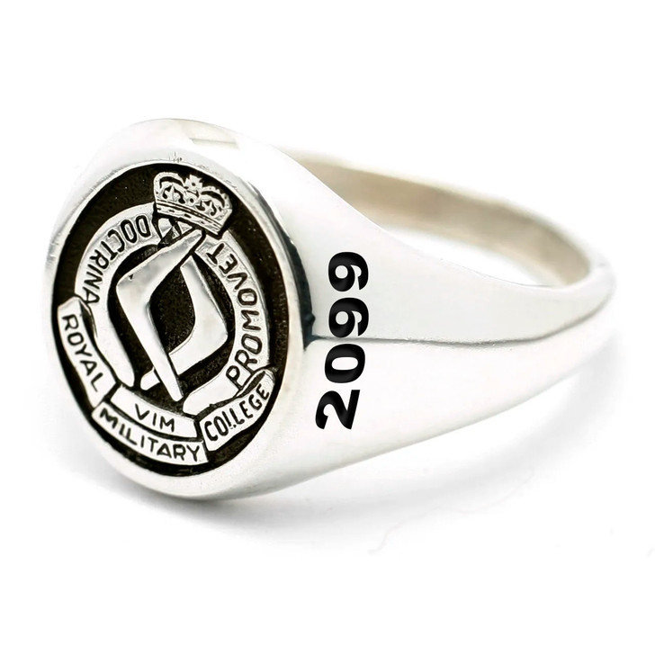 RMC Graduation Ring - Style B - Sterling Silver RMC Graduation Ring - Style B - Sterling Silver