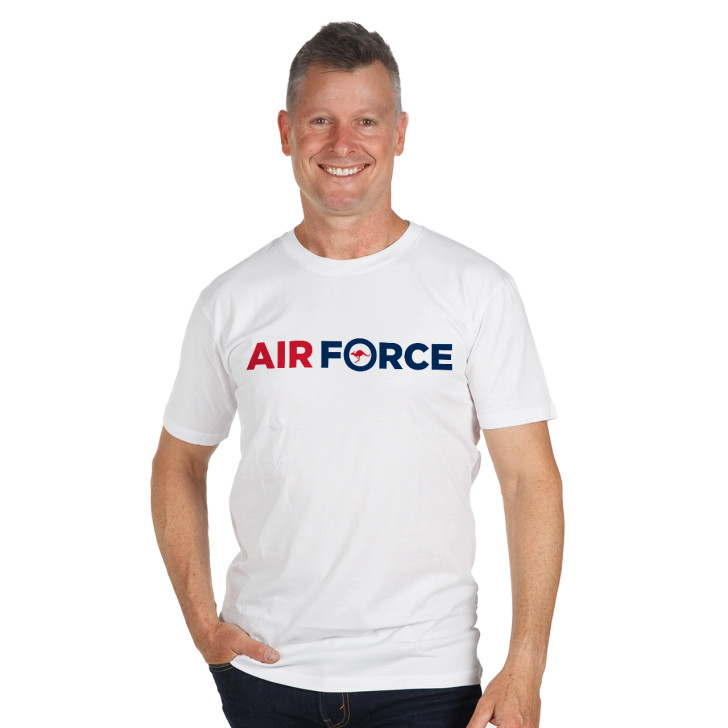 Air Force Mens T-shirt White Air Force Mens T-shirt White