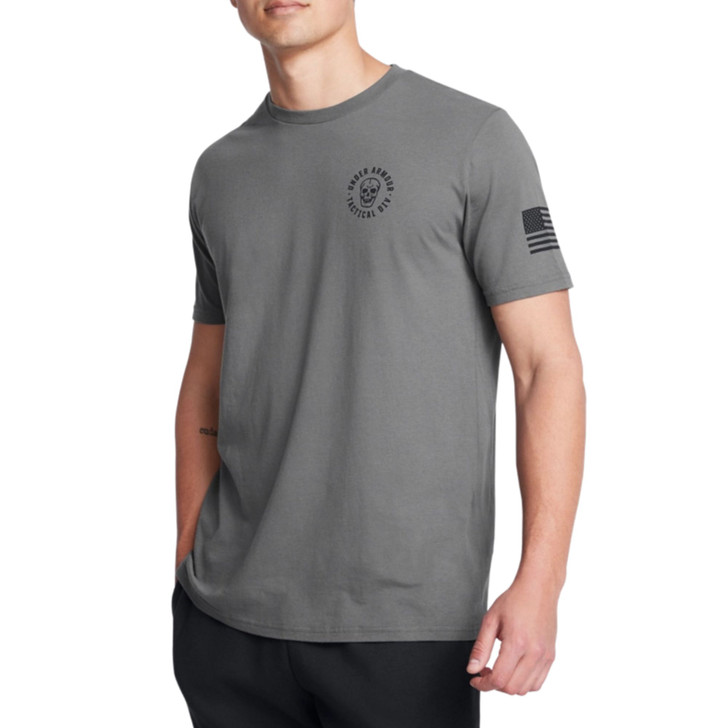 Under Armour Tac Divison Short Sleeve T- Castlerock-  Black Under Armour Tac Divison Short Sleeve T- Castlerock-  Black