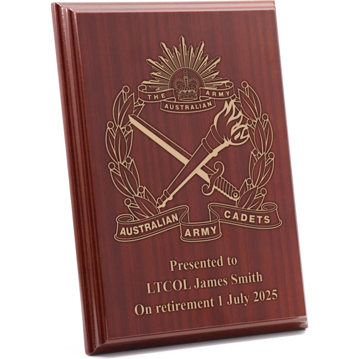 Australian Army Cadets (AAC) Omega Timber Award
