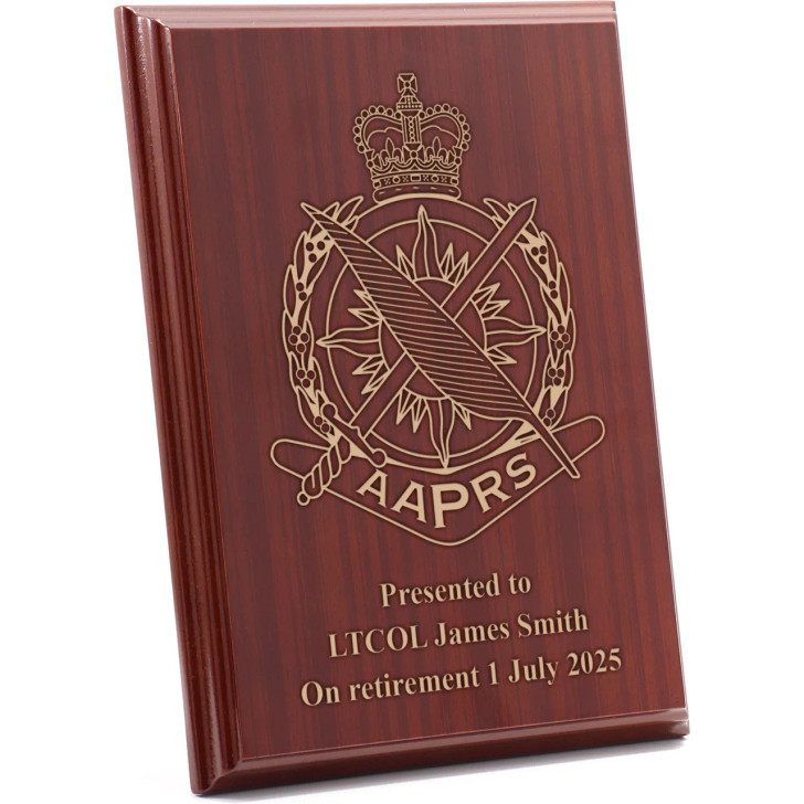 Australian Army Public Relations Service (AAPRS) Omega Timber Award