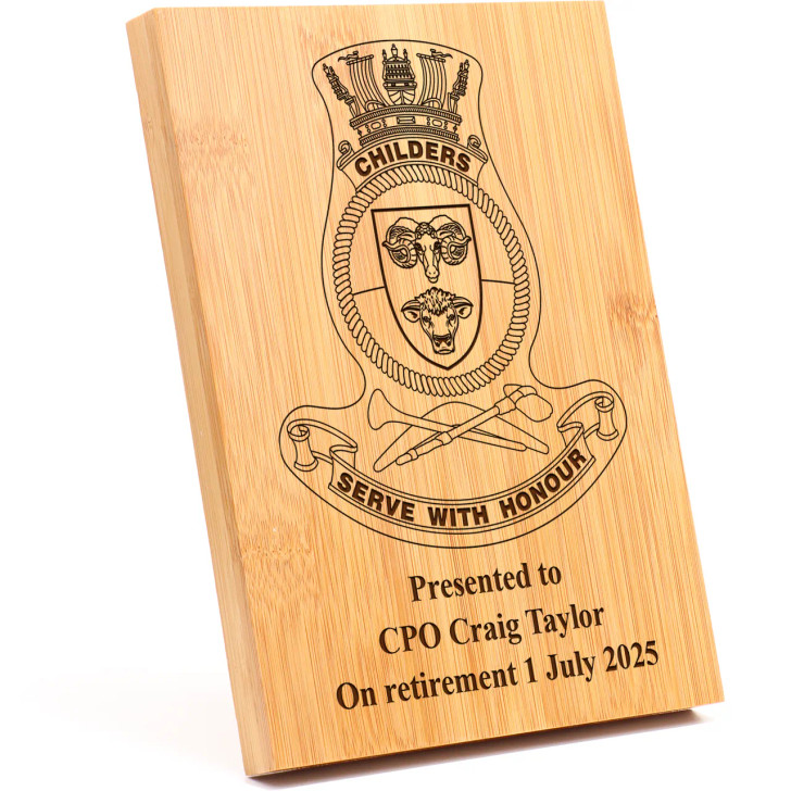 HMAS Childers Apex Bamboo Award