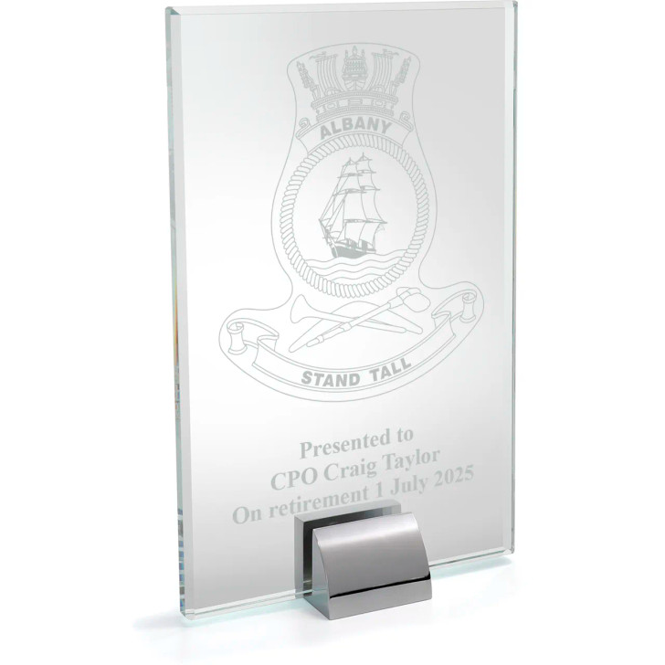 HMAS Albany Alpha Glass Award