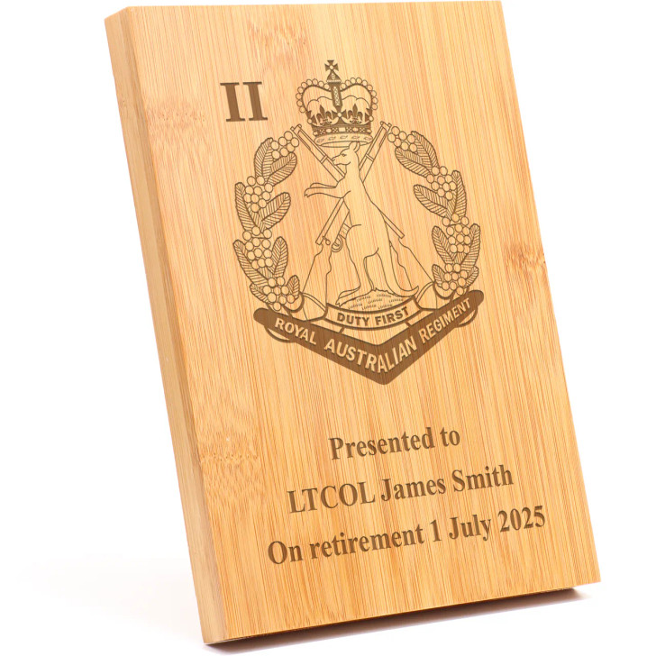 2nd Battalion, Royal Australian Regiment Apex Bamboo Award
