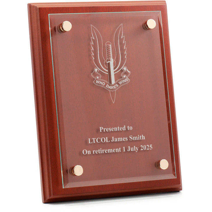 Special Air Service Regiment (SASR) Delta Floating Glass Award
