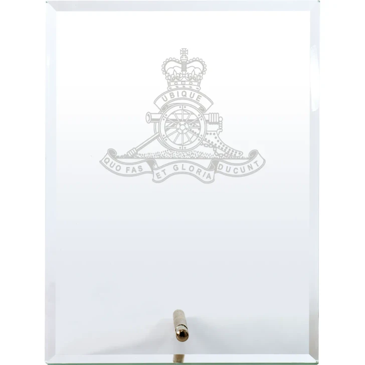 Royal Regiment of Australian Artillery Everest Glass Award | Engraved ...