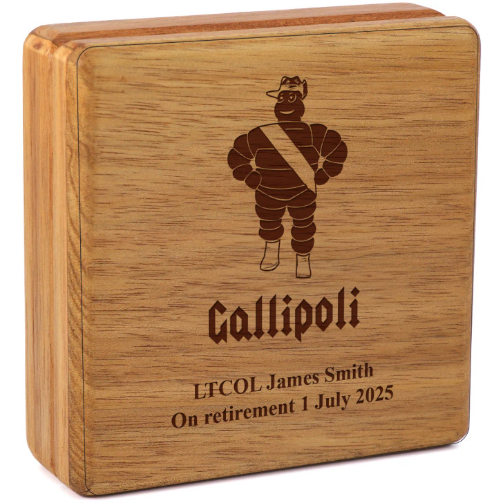 Gallipoli Company Tasmanian Blackwood Heritage Box