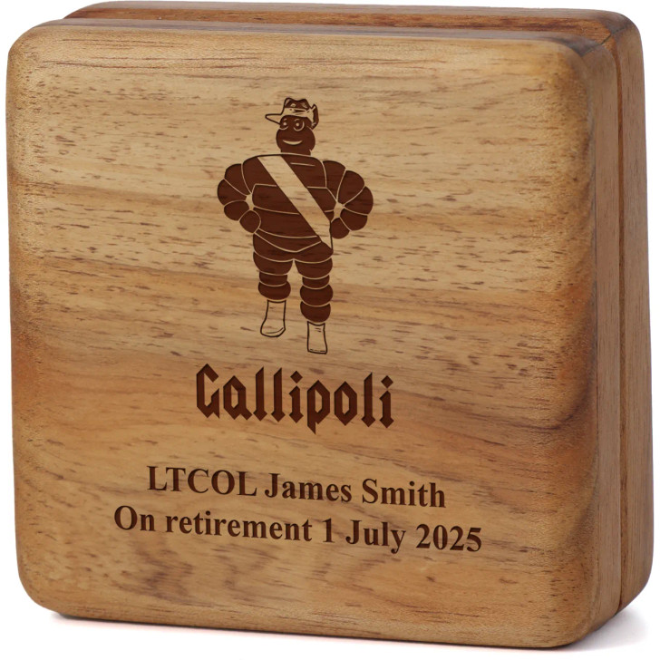Gallipoli Company Tasmanian Blackwood Keepsake Box