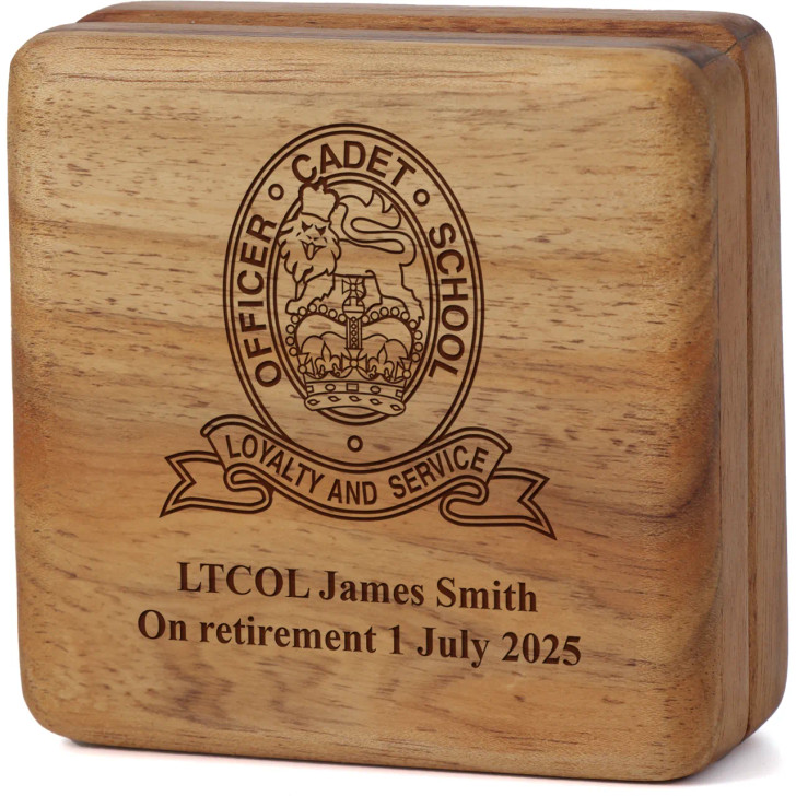 OCS Portsea Tasmanian Blackwood Keepsake Box