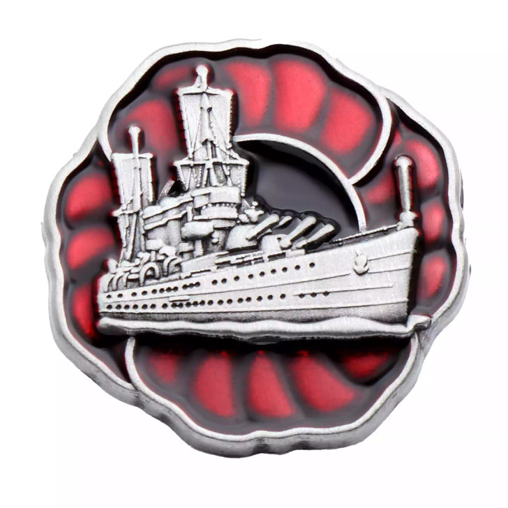 Poppy, WWII HMAS Australia II Limited Edition Lapel Pin Image 0