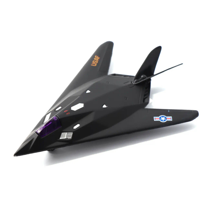 DIE CAST PLANE 4 ASSORTED PULL BACK - F117 Nighthawk 4 DIE CAST PLANE 4 ASSORTED PULL BACK - F117 Nighthawk 4