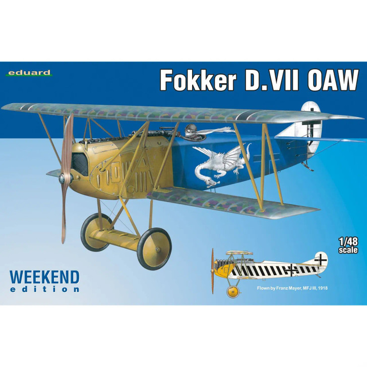 Eduard 1/48 Fokker D.VII OAW Plastic Model Kit