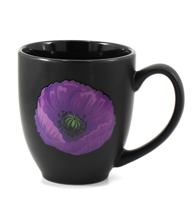 I Remember - Purple Poppy Mug I Remember - Purple Poppy Mug
