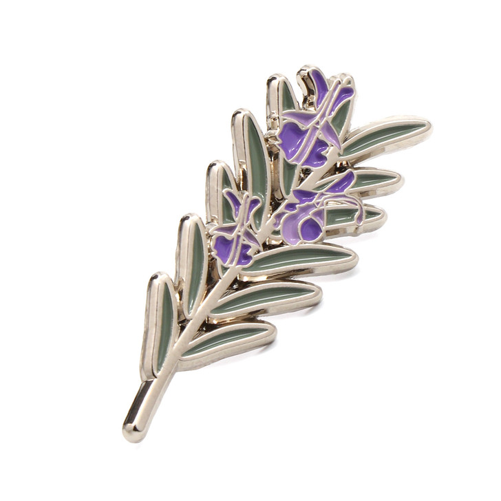 Rosemary Coloured Lapel Pin