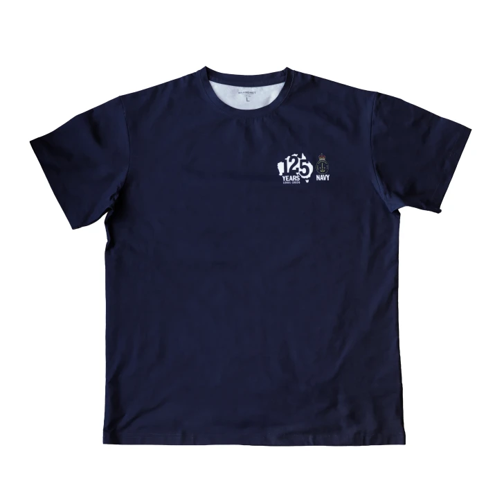 Navy - 125 Years For Our Nation Limited-Edition T-shirt - Navy Blue