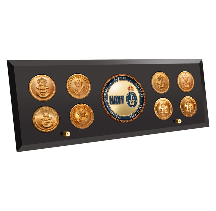 Anchored in History - 125 Years of the Royal Australian Navy Button Collection