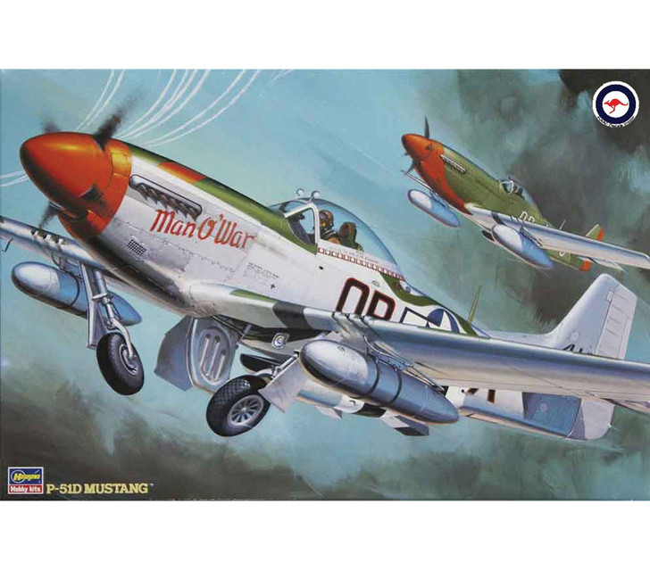 P-51D MUSTANG w/RAAF Decals - Scale 1:32