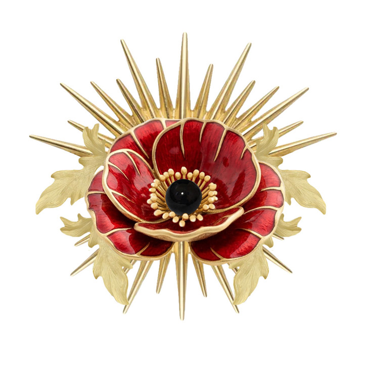 Symbols of the Soul Courage: "In the Face of Fire" Limited Edition Brooch