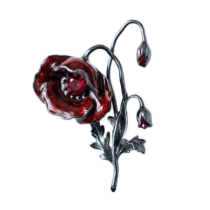 Symbols of the Soul Grief: "The Silent Bloom" Limited Edition Brooch