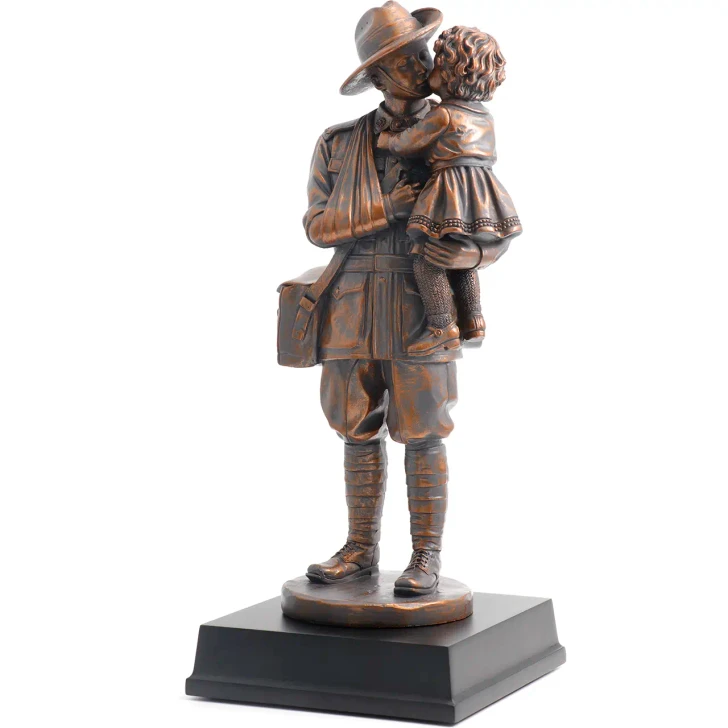 Welcome Home Dad Figurine