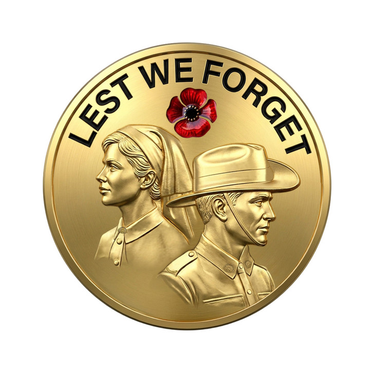 Lest We Forget Lapel Pin