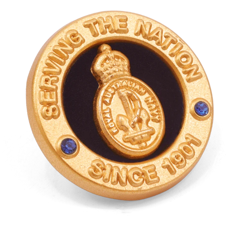 BrandNet Archive Edition | Navy - Velvet Limited Edition Lapel Pin