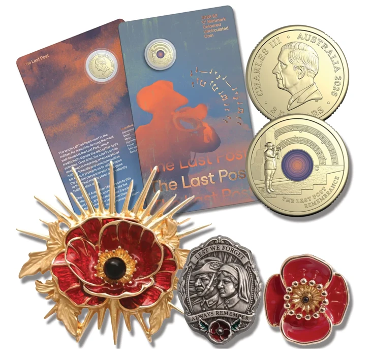 2026 $2 The Last Post Coin: Courage and Remembrance Pack