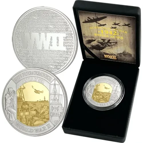 Battle at Sea (RAN) Ltd Ed Medallion