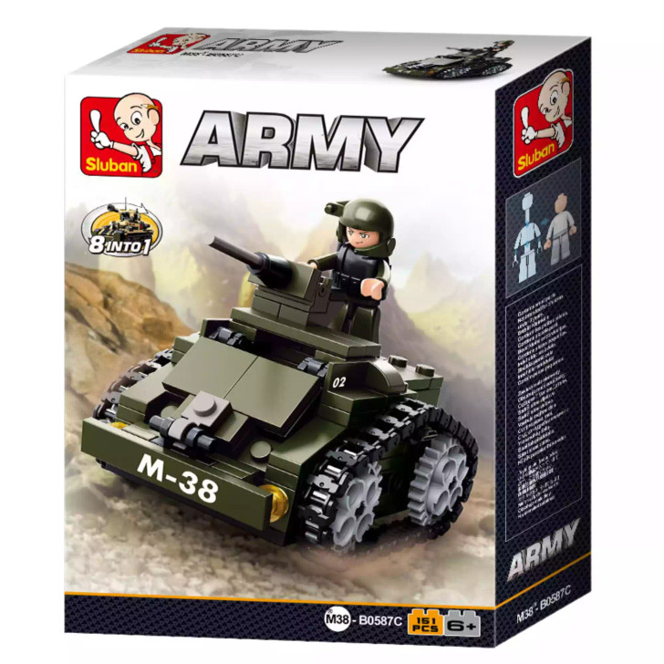 Army Armoured Car 151 Pcs Construction Set Image 0