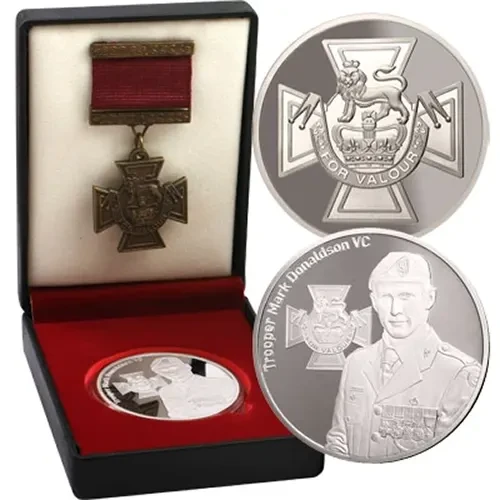 In the Service of Others Mark Donaldson VC Medallion