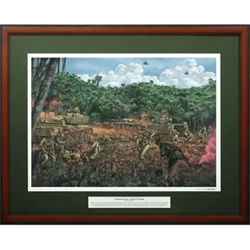 Combined Arms Contact Framed LTD Print