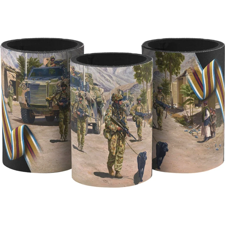 Afghanistan Campaign Artwork Drink Cooler