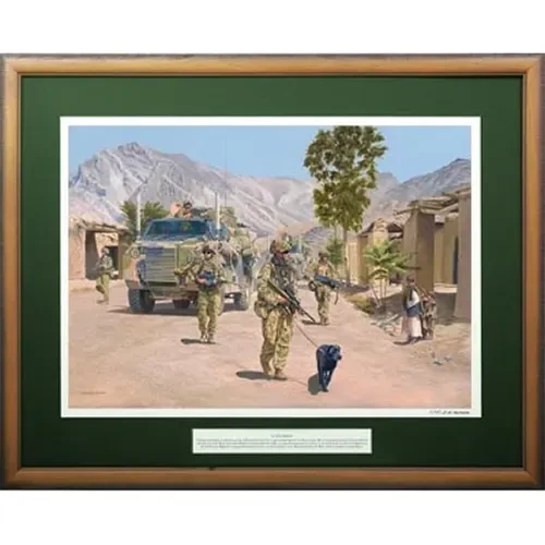 Operation Slipper Framed LTD Print