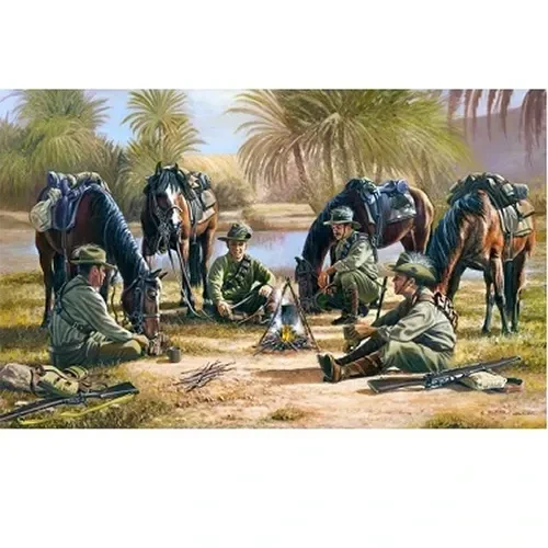 Billy Tea By A Quiet Oasis Canvas Print 50 x 80