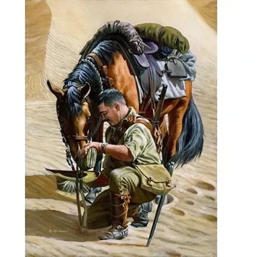 A Drop For My Mate Canvas Print 80 x 60
