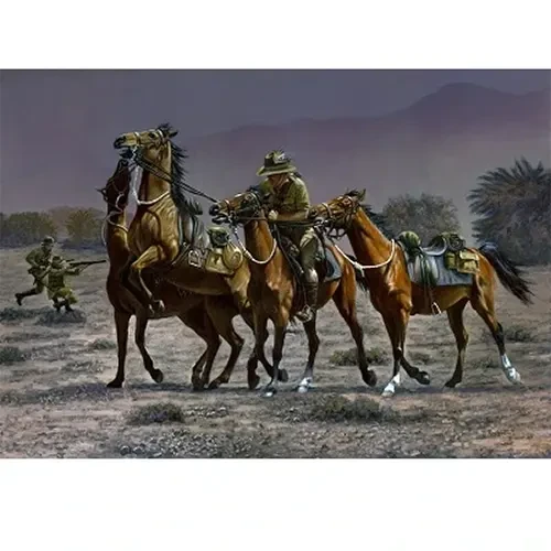 The Horse Holder Canvas Print 60 x 84.7