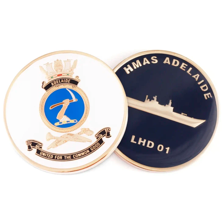 HMAS Adelaide Medallion 48mm