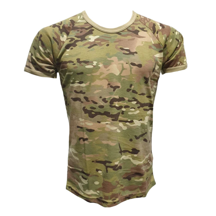 Army Kids Short Sleve Multicam T-Shirt Image 0