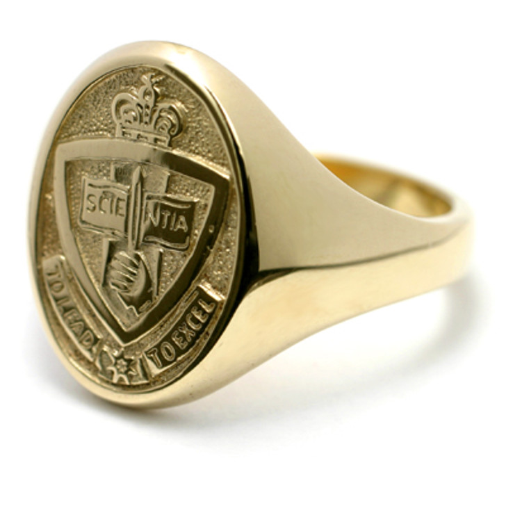 ADFA 9ct Yellow Gold Ring A ADFA 9ct Yellow Gold Ring A Stunning Australian Defence Force Academy (ADFA) Solid 9ct Yellow Gold Ring order today from the military specialists. Our quality rings are custom-made to order - please choose carefully as changes t