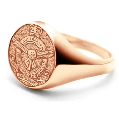 Air Force 18ct Rose Gold Ring