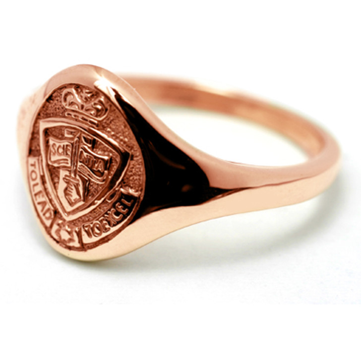 ADFA 9ct Rose Gold Ring C ADFA 9ct Rose Gold Ring C Stunning Australian Defence Force Academy (ADFA) Solid 9ct Rose Gold Ring order today from the military specialists. Our quality rings are custom-made to order - please choose carefully as changes to