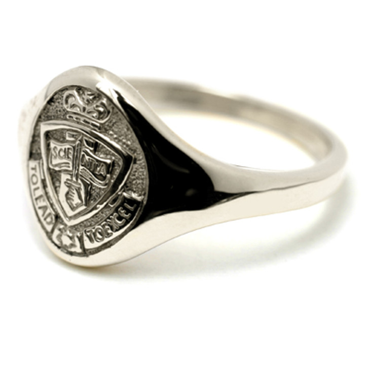 ADFA 9ct White Gold Ring C ADFA 9ct White Gold Ring C Stunning Australian Defence Force Academy (ADFA) Solid 9ct White Gold Ring order today from the military specialists. Our quality rings are custom-made to order - please choose carefully as changes to