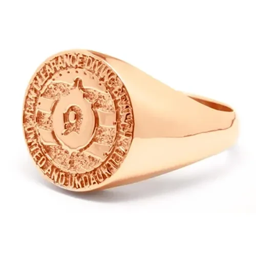 Navy Clearance Divers 9ct Rose Gold Ring