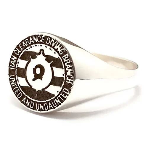 Navy Clearance Divers Sterling Silver Ring