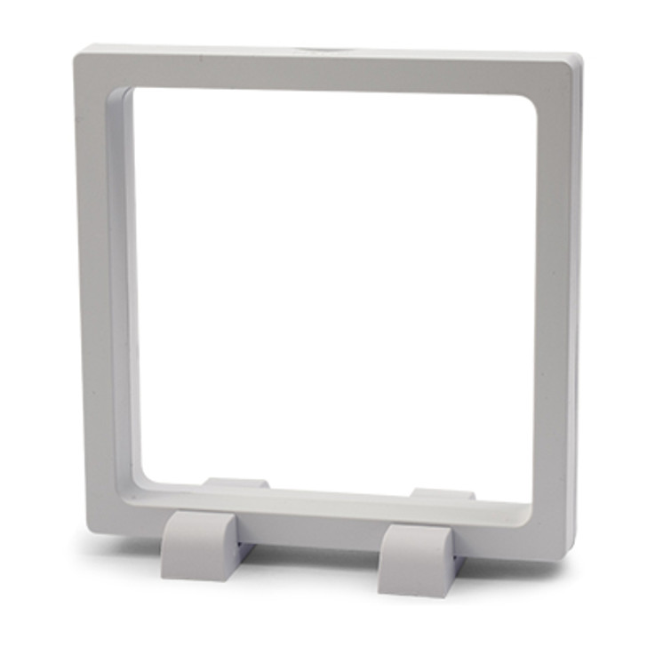 FRAM3D DPress 11x11cm 3D Object Frame White The FRAM3D DPress 11x11cm 3D Object Frame in White is part of our new 3D object frame system for treasured memories and curios. They are more than simple picture frames. These amazing silicon membrane