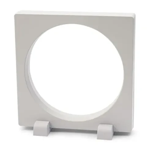 FRAM3D EPress 12x12cm Round 3D Object Frame White