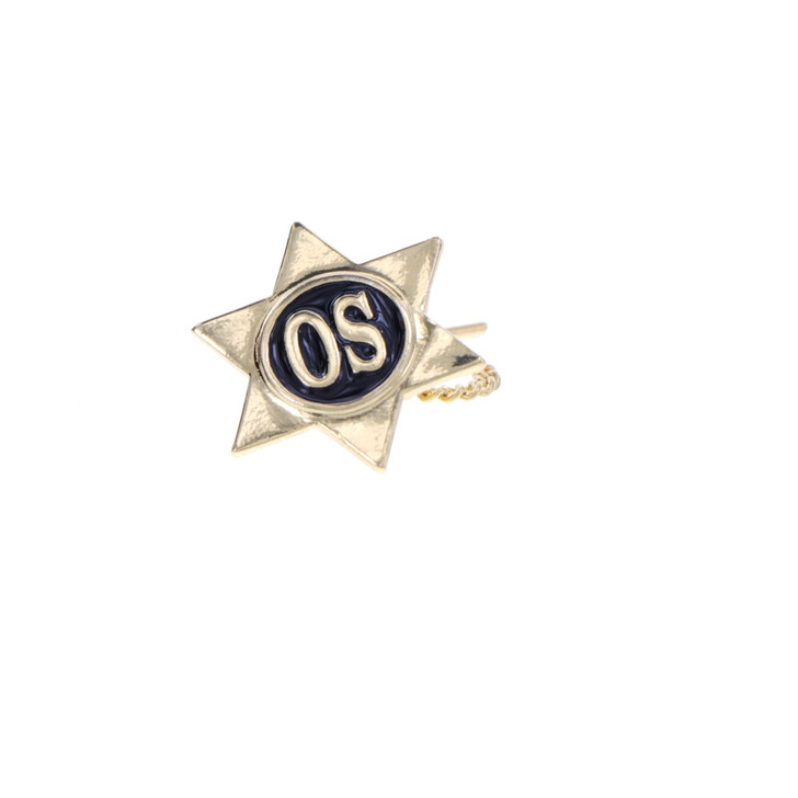 Steward Tie Pin Steward Tie Pin Order the quality Steward Tie Pin from the military specialists. This gold-plated pin with colour enamel. This tie pin is ready for wear and can be ordered now. Specifications: Material: Gold-plated,