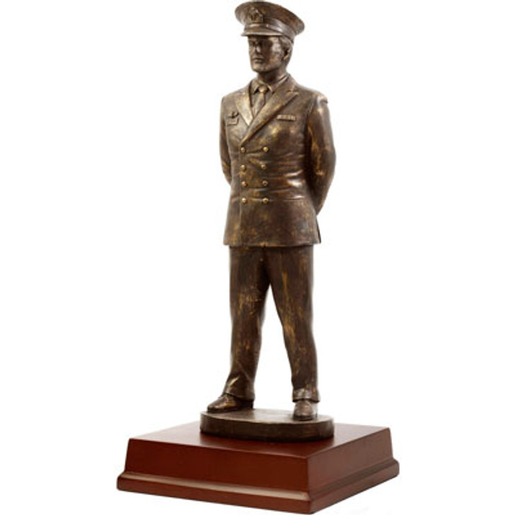 Male Navy Officer Figurine Male Navy Officer Figurine The Master Creations Male Navy Officer Figurine Figurine is the perfect present for serving members or veterans, order now from the military specialists. An officer's reflection of service. Whether st