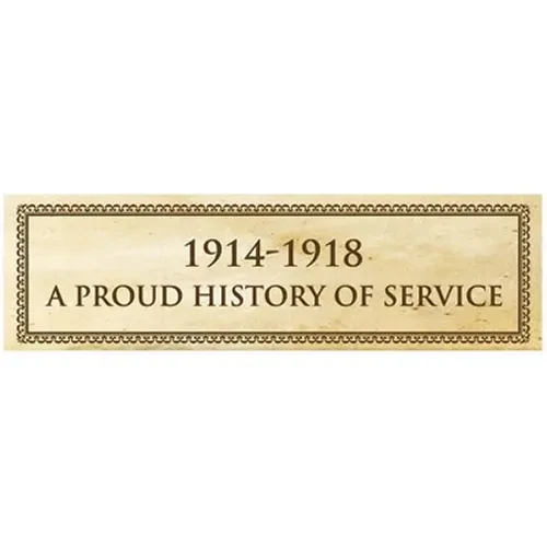 A Proud History Of Service Sticker